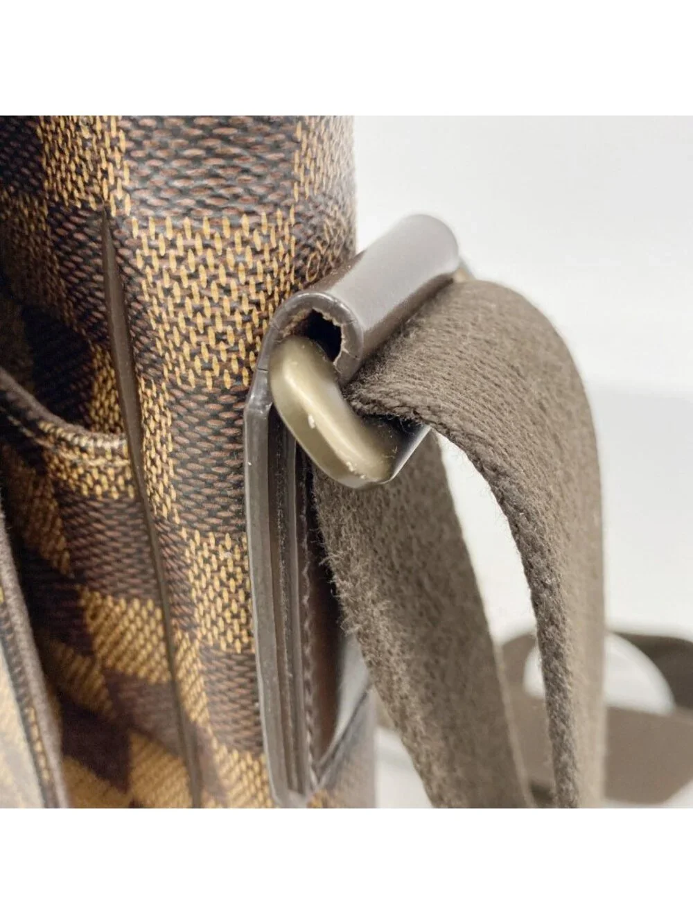 Louis Vuitton Shoulder Bag Damier Brooklyn MM Ebene